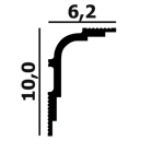 Карниз P102