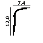 Карниз P103